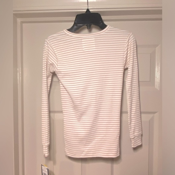 NWT Petit Lem Girls‎ Knitter Pajama Set Pink/ White Stripe Gift Stocking Stuffer - Picture 5 of 5